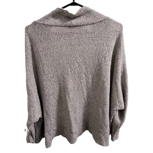 Taupe Batwing Cardigan - Picture 2 of 4